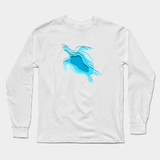 3d turtle Long Sleeve T-Shirt